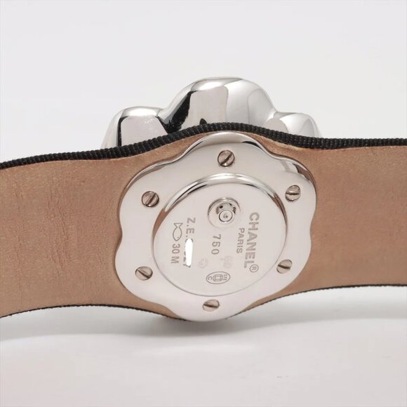 Authentic CHANEL Camelia Diamond Collection Ladies Watch H1190 - Picture 9 of 9